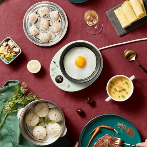 2-Tier Small Food Steamer - 1 Liters