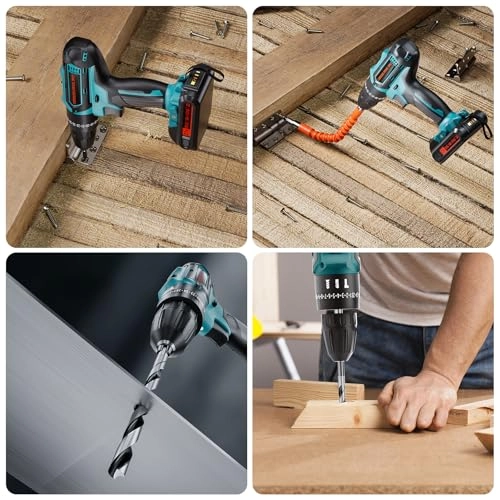 Cordless Drill - 2000 Milliamp Hours Kit