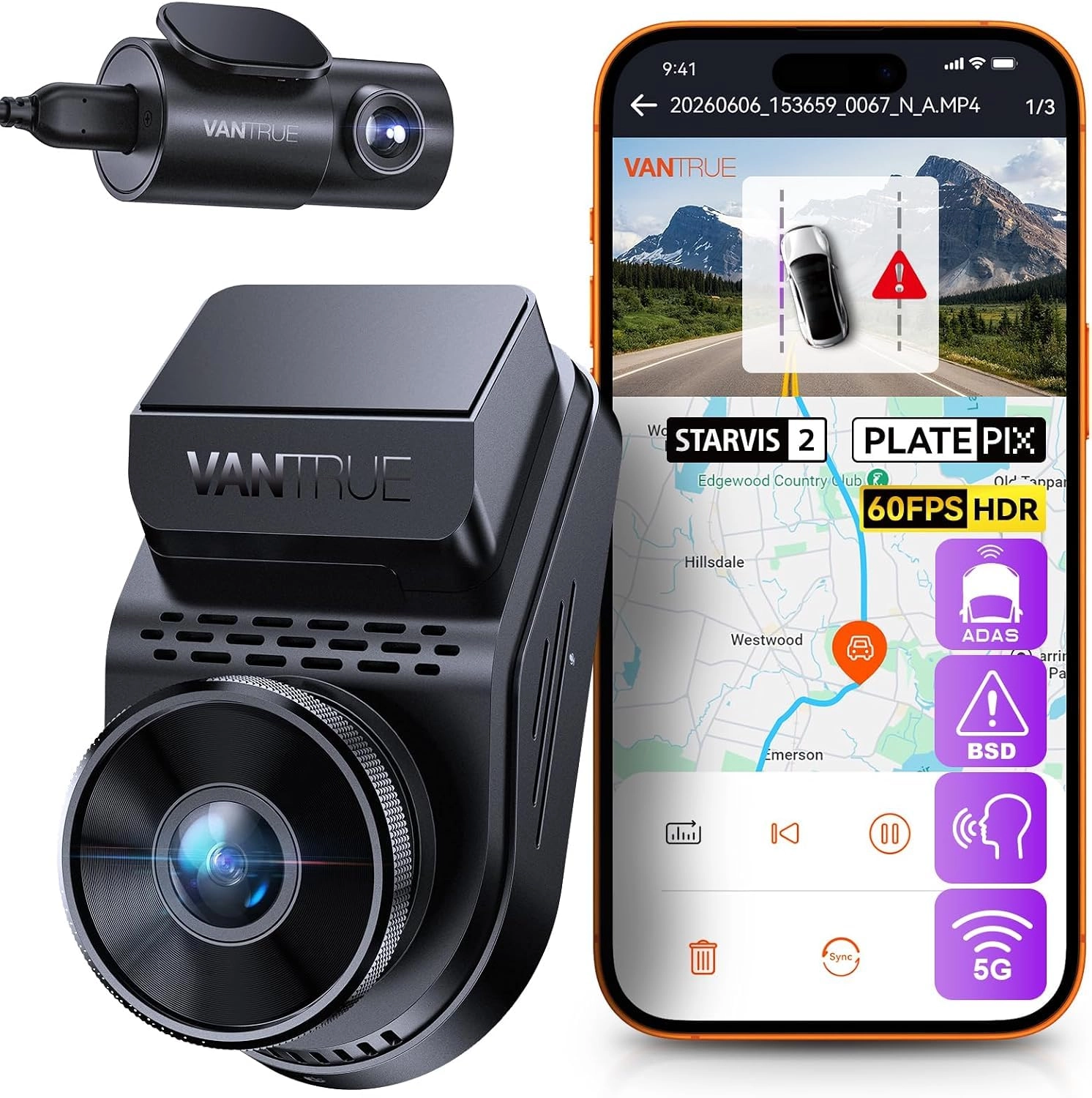 Vantrue S1 PRO 2.7K