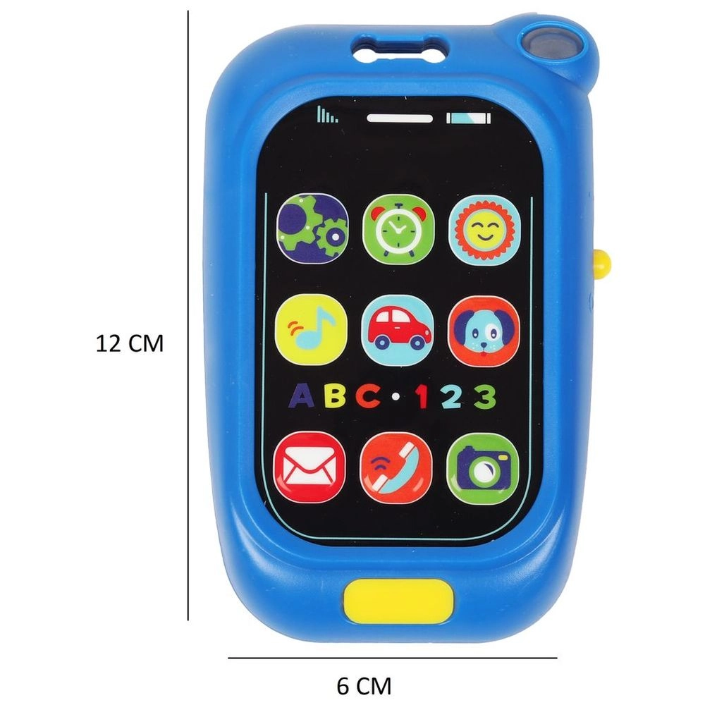 Baby Musical Intelligent Phone Toy - 9 colorful buttons Suitable for 3 months and above