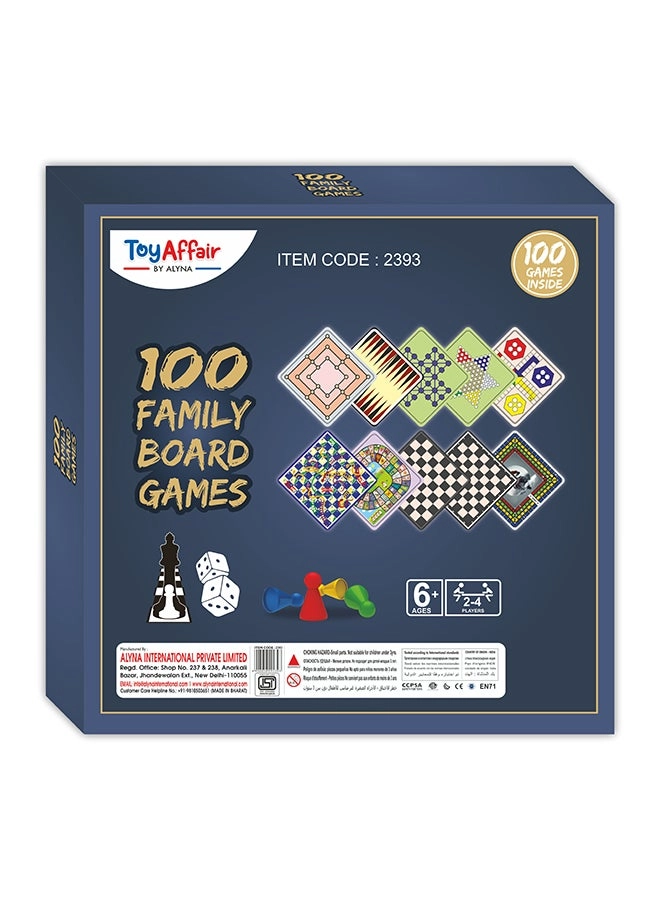 100 Family Board Games