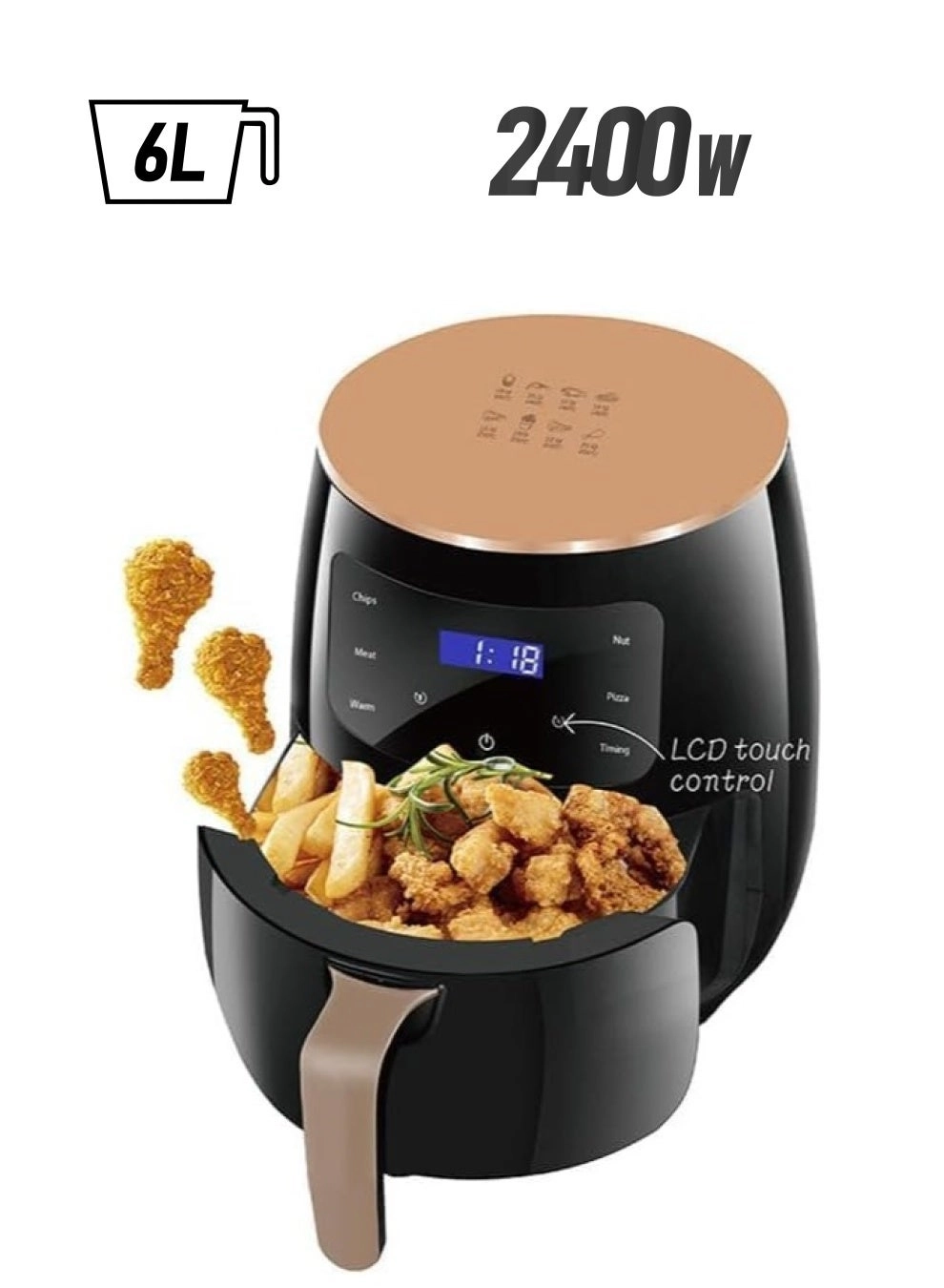 Yameem Digital Air Fryer Oven