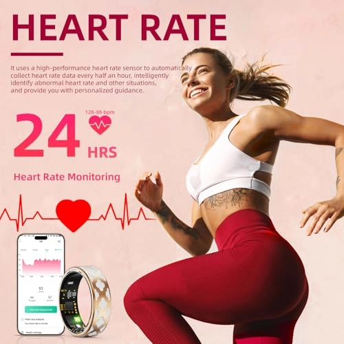 Smart Ring - Health & Fitness Heart Rate 10 ATM