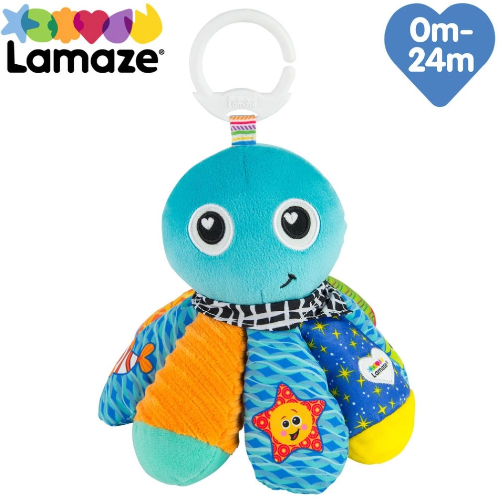 Salty Sam Octopus Clip On Toy - Suitable for 0 to 2 Years