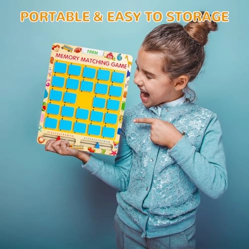 Matching Memory Game - 3 4 5 6 7 8 7 pieces