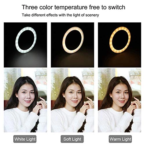 Ring Light LED - 6" Tripod 3 Light Modes