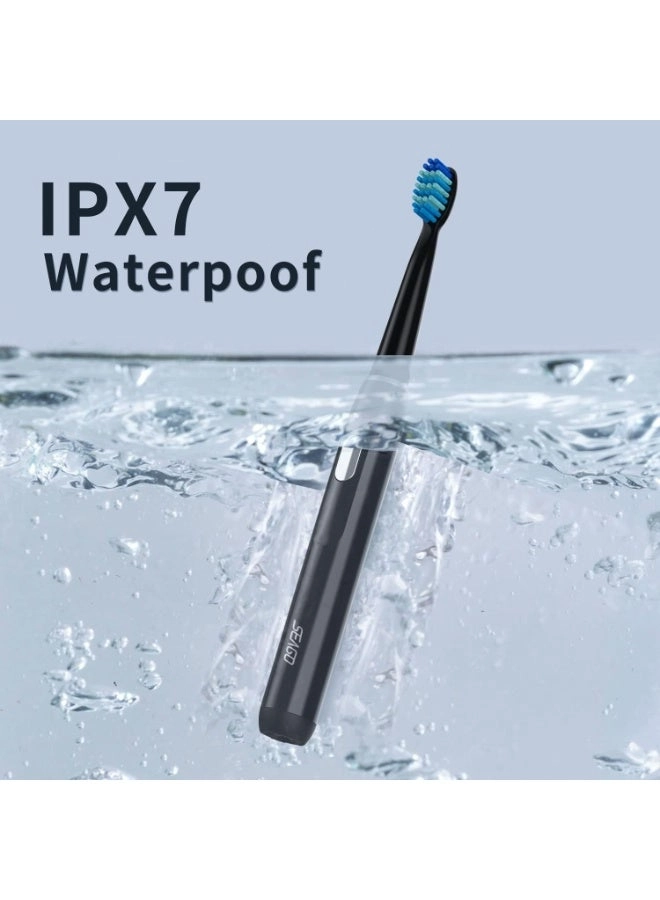 Electric Toothbrush - 3 Brush Heads 4 Modes 30 Days Battery