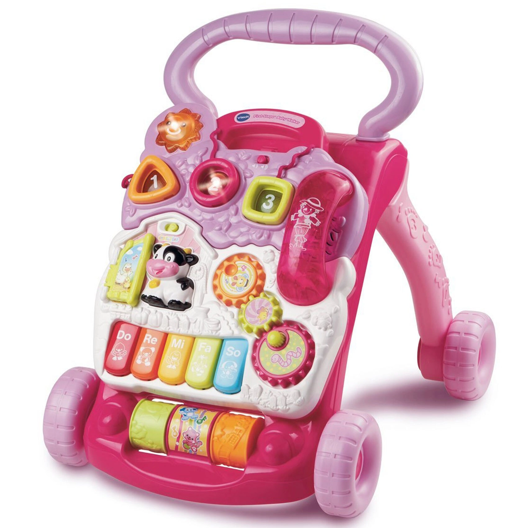 COLOR LAND CHILDRENS TOYS CENTER LLC Baby First Steps Baby Walker - Pink