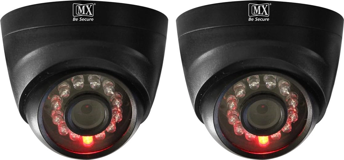 Dummy Fake Infrared Sensor Dome Wireless Security Camera Pack