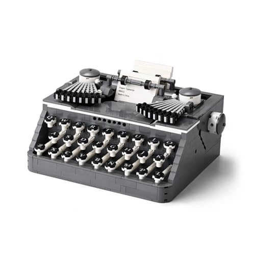 Retro Typewriter - Vintage Mini Bricks