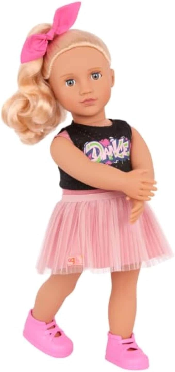 Our Generation Lourdes Doll - 18-inch Hiphop Ballerina Outfit Ages 3+