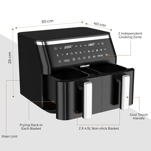 2 in 1 Digital Air Fryer NAF1099D