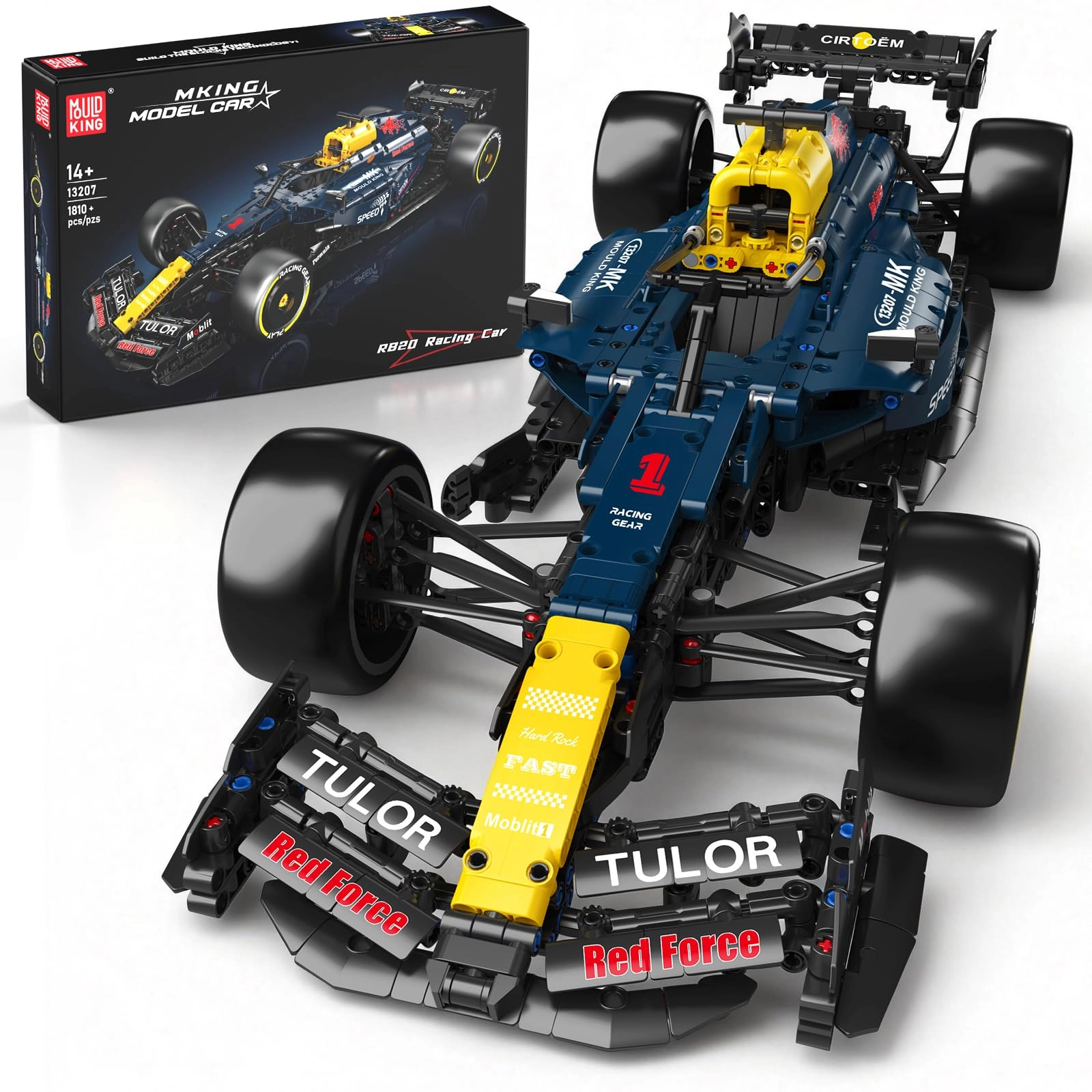 Mould King Technik RB20 (13207) - 1:8 Scale 1810 Parts