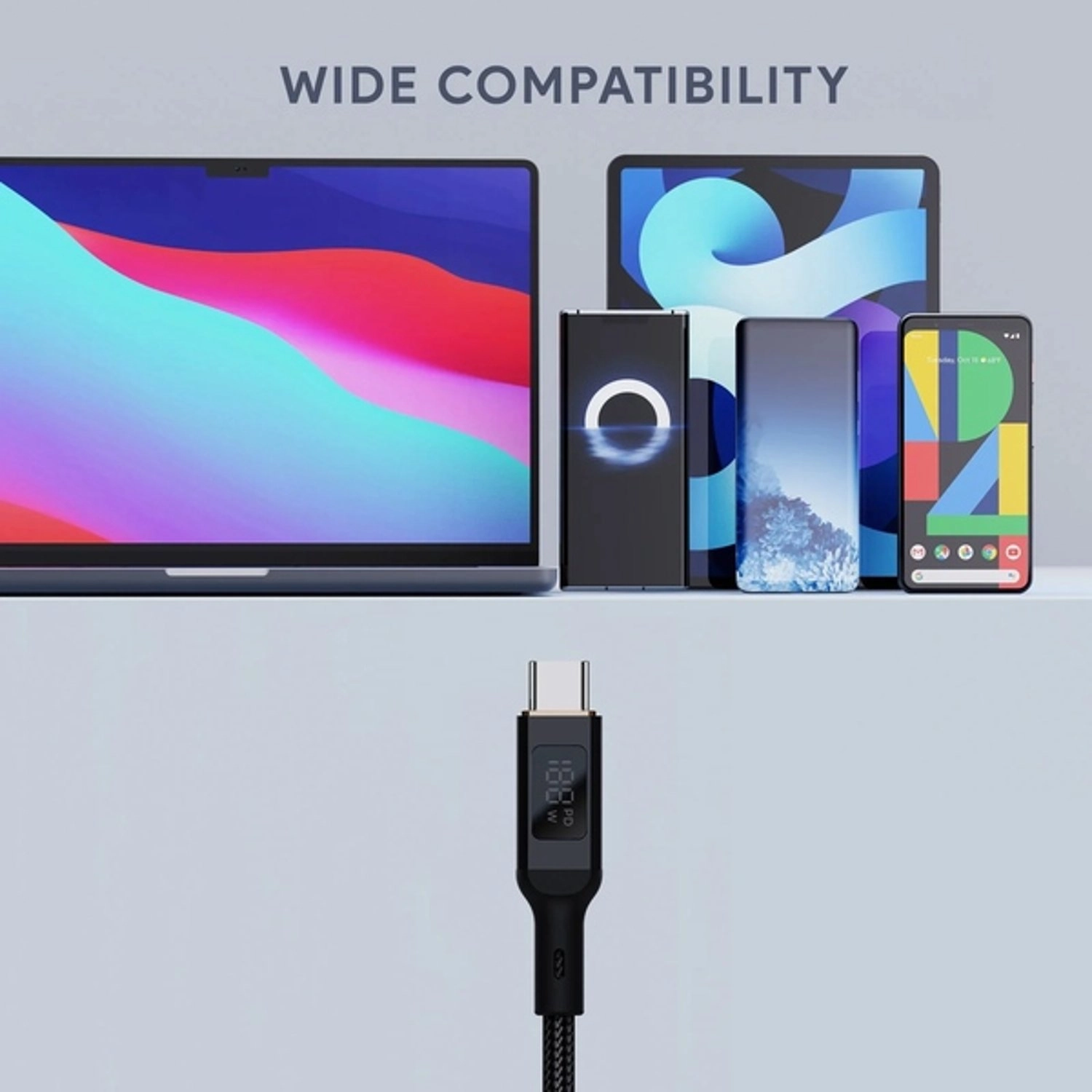 USB-C to USB-C Cable 100W USB-C to USB-C 1m