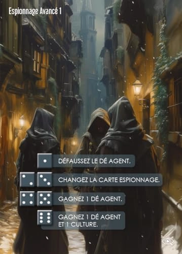 Monumental Duel: Spying - Card Game (French)