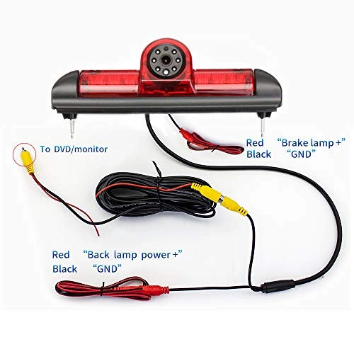 Car Brake Light Camera - Night vision 10M 4PIN 762×504 pixels