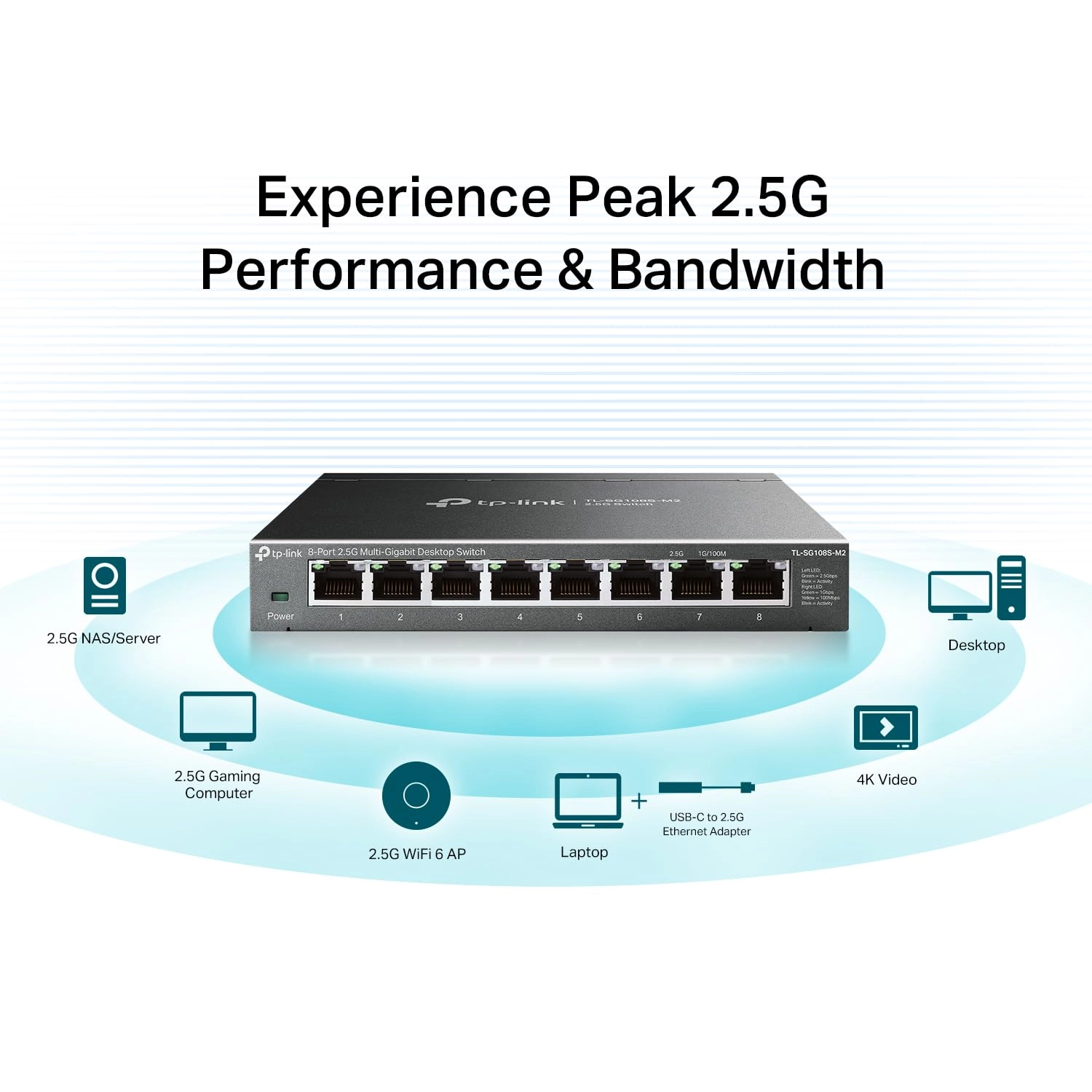 TL-SG108S-M2 8-Ports