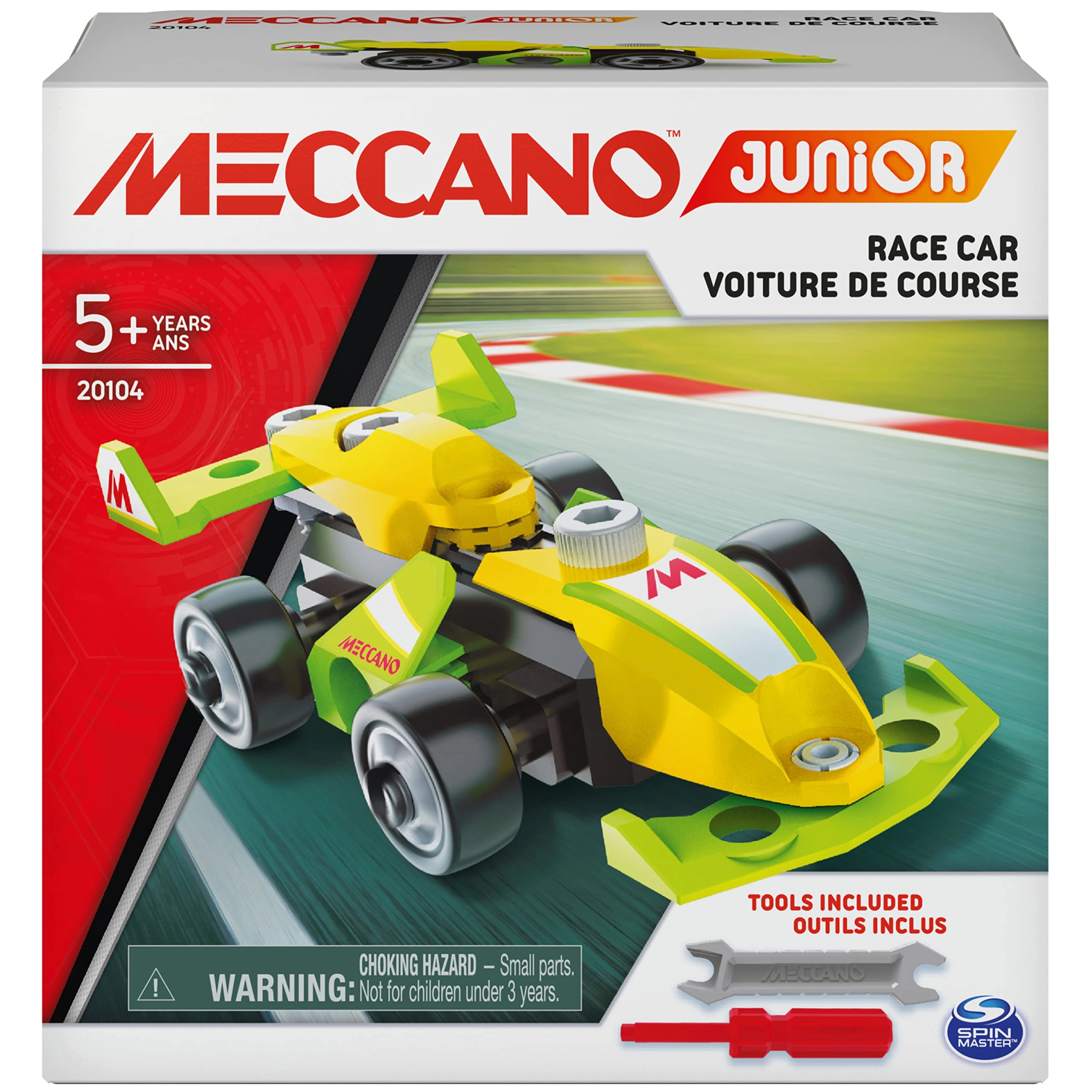 Spin Master Junior Race Car - 34 pcs for ages 5+