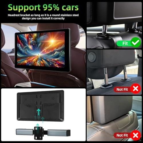 Headrest Video Player - 9 Inches