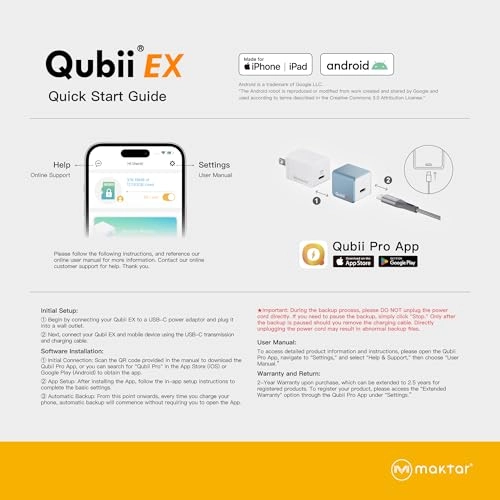 Qubii EX - USB 3.0 USB-C 512GB