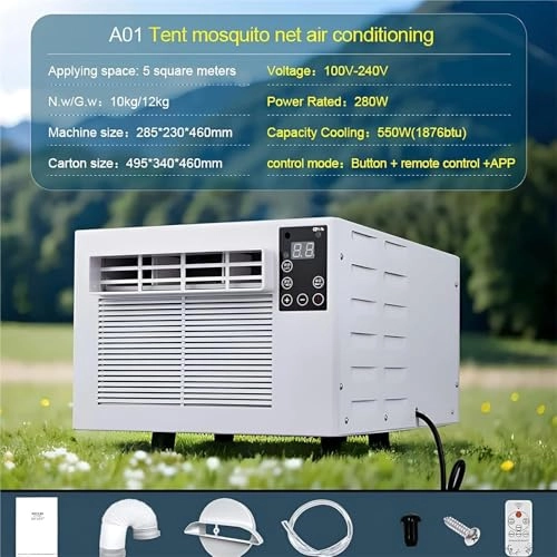 Portable Air Conditioner - 550W(1876btu)