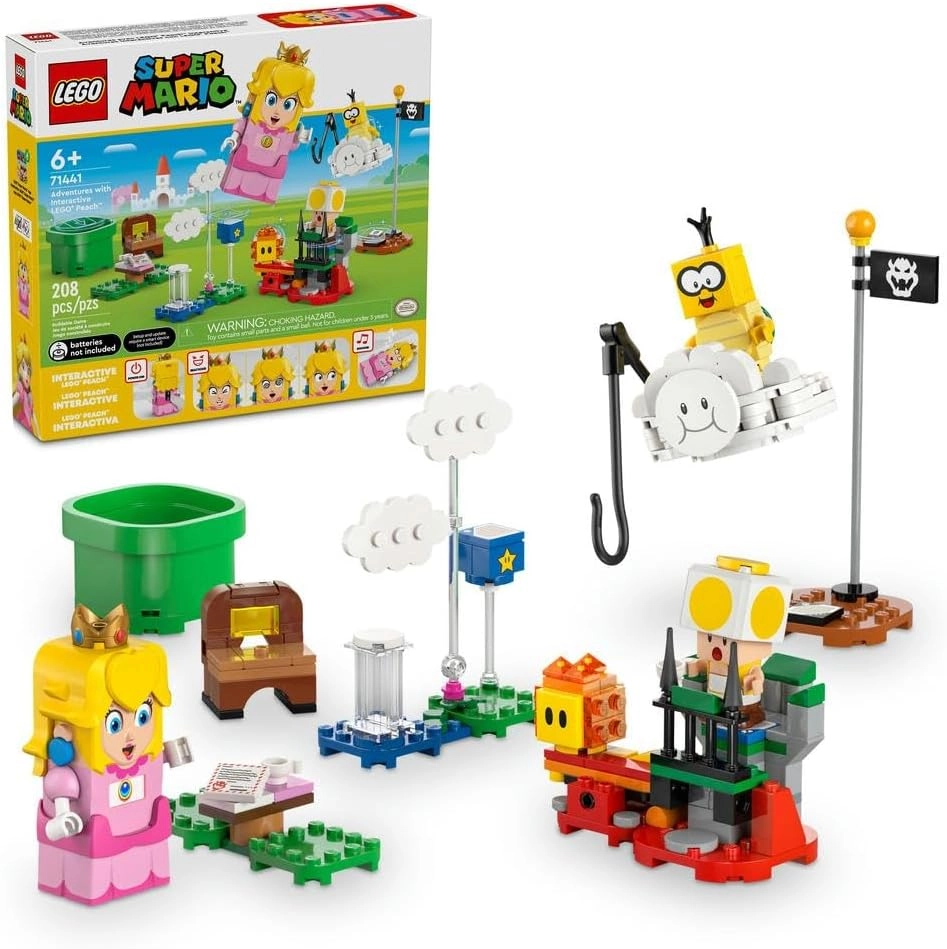LEGO Super Mario Adventures (71441) - Interactive Peach Yellow Toad