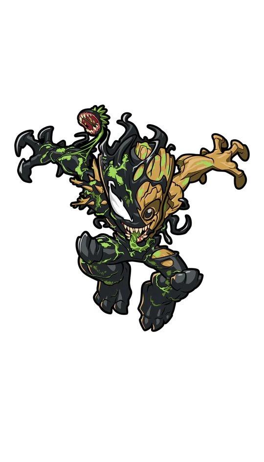 FiGPiN Venomized Groot - Marvel (7.62 cm)