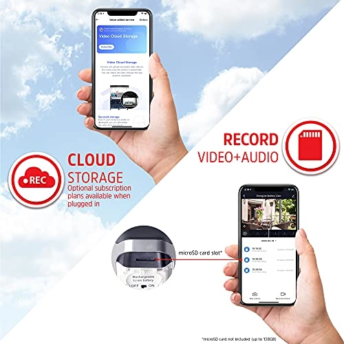 Smart Indoor/Outdoor Battery Camera 1080p