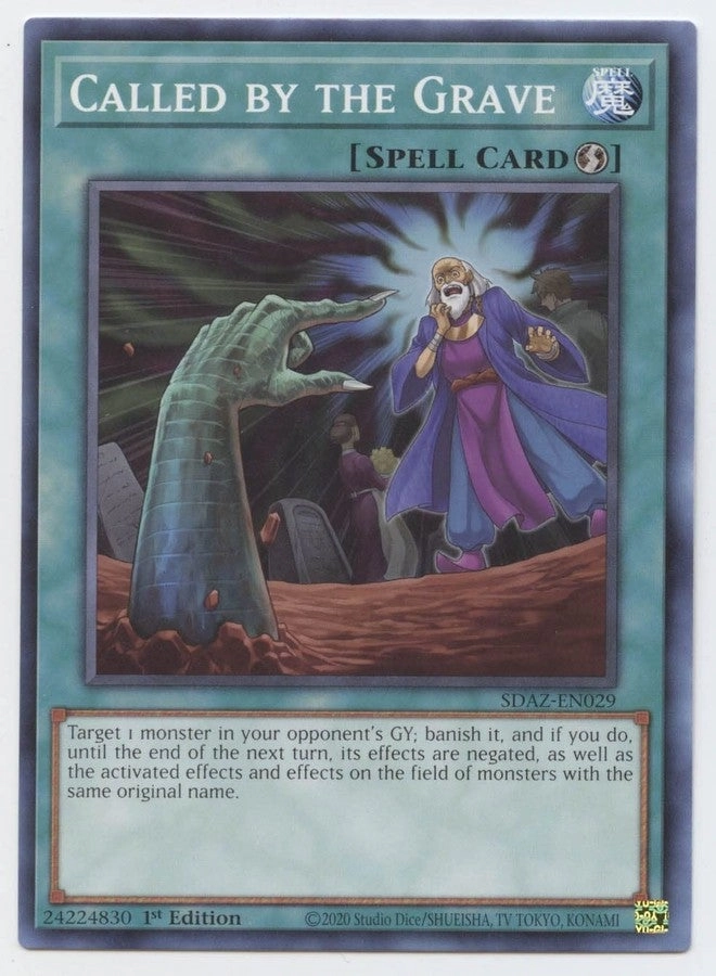 Yu-Gi-Oh! Called by The Grave SDAZ-EN029 - 1st Edition