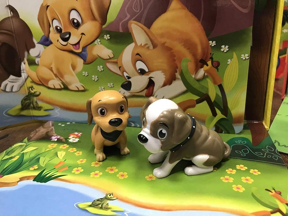 Adorable Pups My Mini Busy Board Book - 3 years+