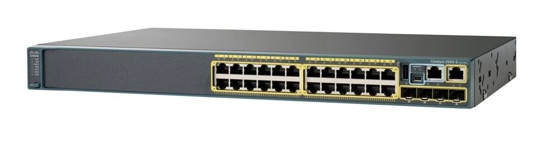 WS-C2960X-24TS-L 24-ports