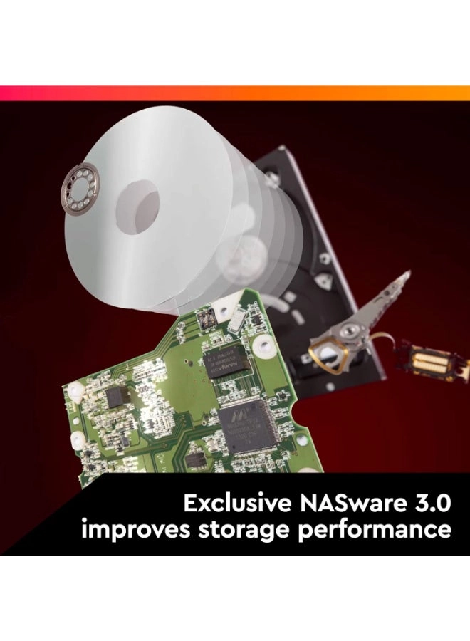 (Renewed) Red Plus 5640rpm 256MB SATA 6Gb/s (WD80EFPX) - 8TB