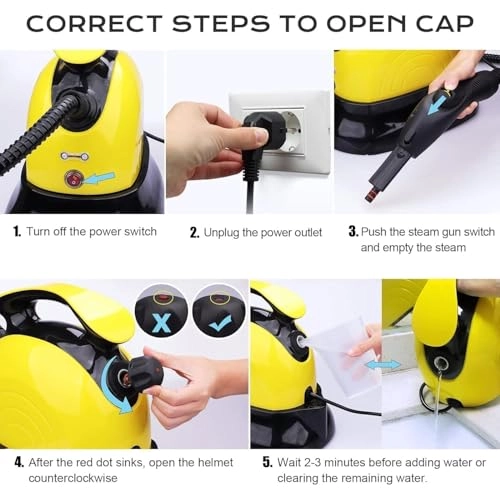 Handheld Steam Cleaner - 0.8L