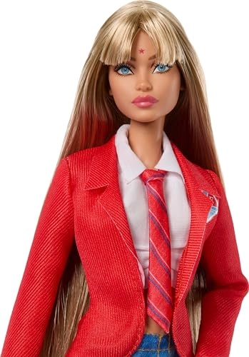 Mia Doll - Long Blonde Hair Removable School Uniform Bundle Ages 3+