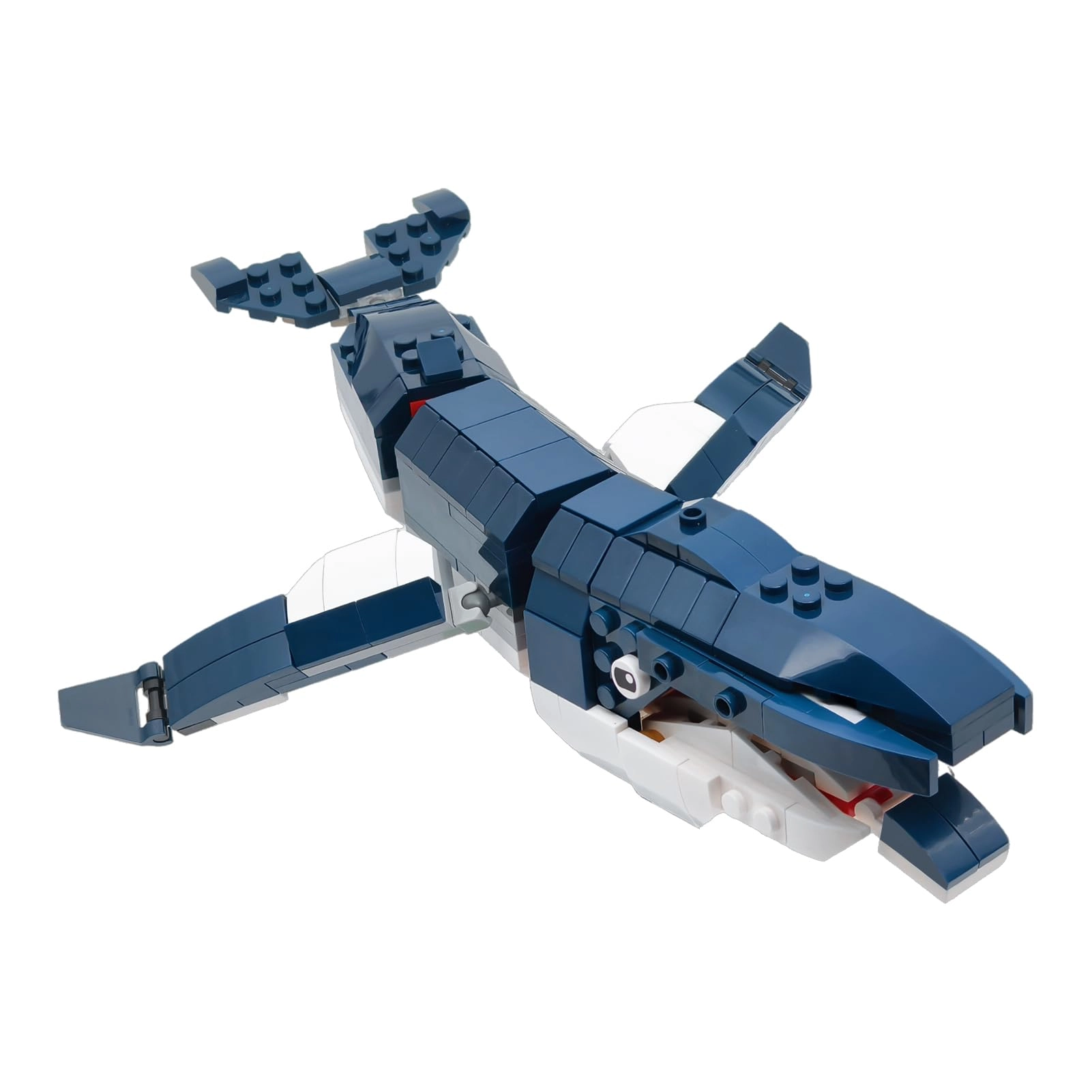 Dongguan Mingya E-Commerce Co., Ltd. Blue Whale Building Set - Blue Whale 227 pcs
