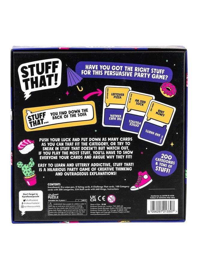 Stuff That! - Card Game