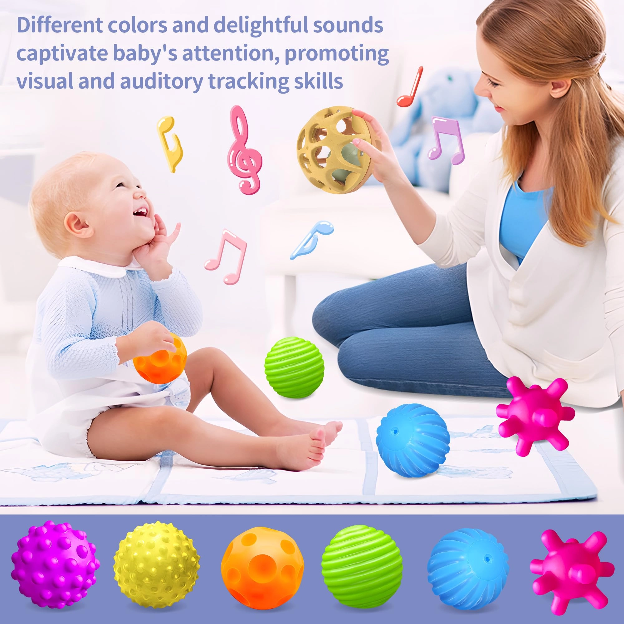 Sensory Balls - Plastic 7