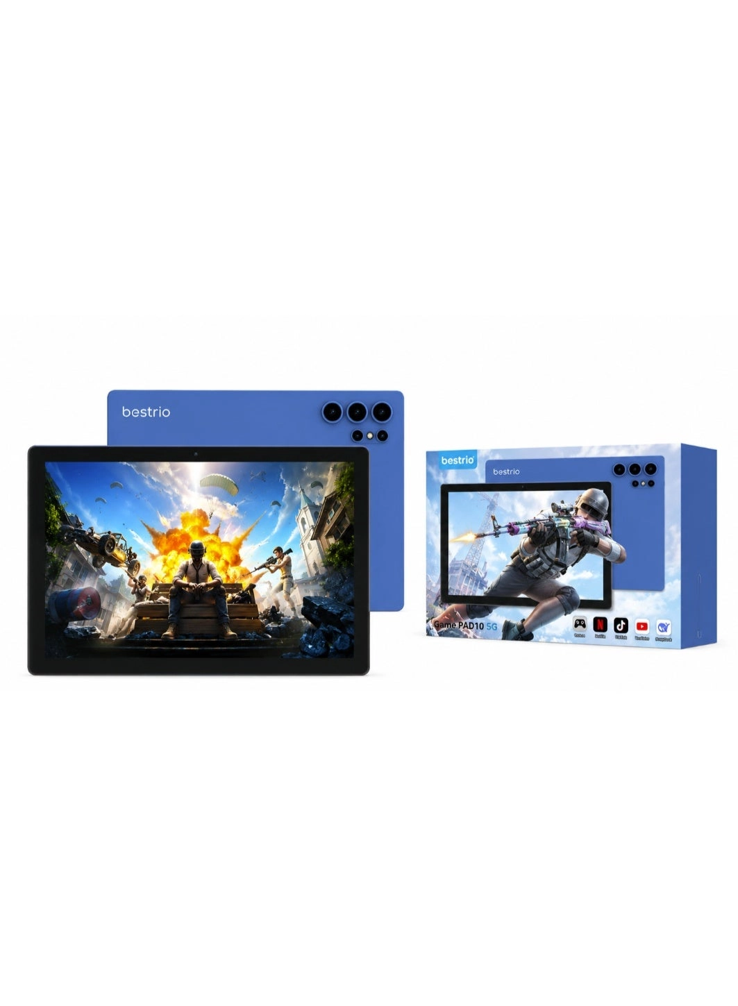 Bestrio Game Pad 10 10.1" 5G 8GB RAM 512GB