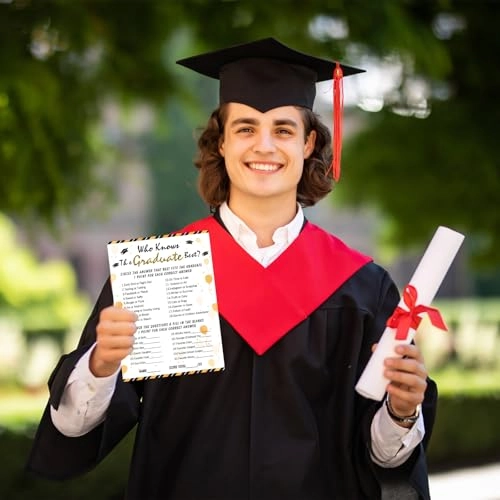 Who Knows Graduate Best Game Cards - 36PCS