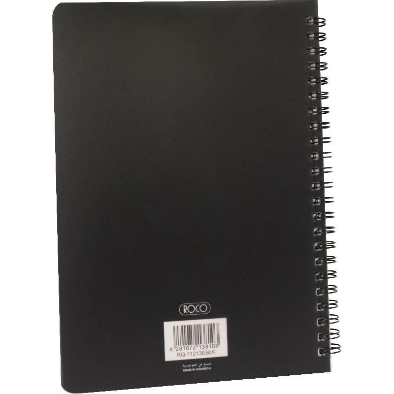 Notebook 19 X 26 cm Spiral - Grid 100 Sheets