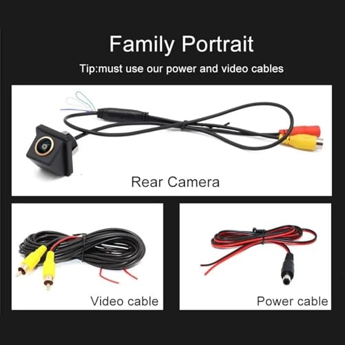 Car Backup Camera - Night vision 6M video cable 720x540