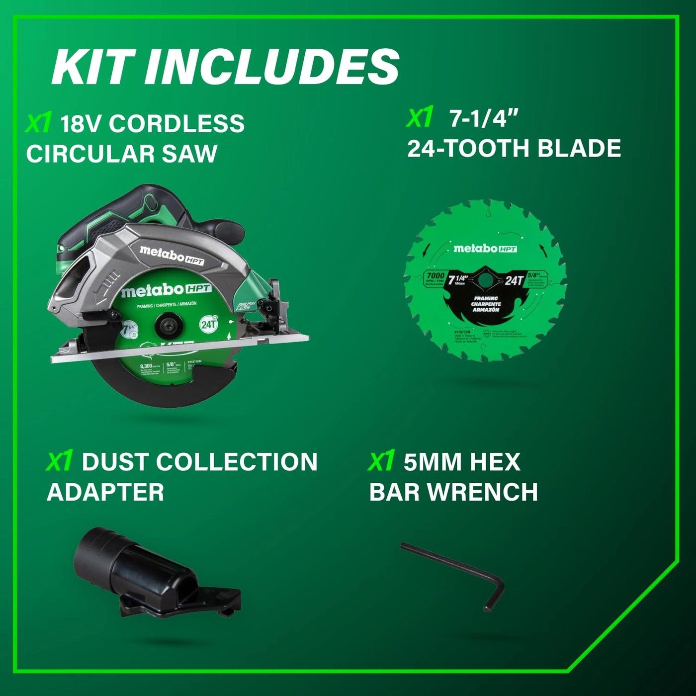 C1807DAQ4 Cordless (Bare Tool)
