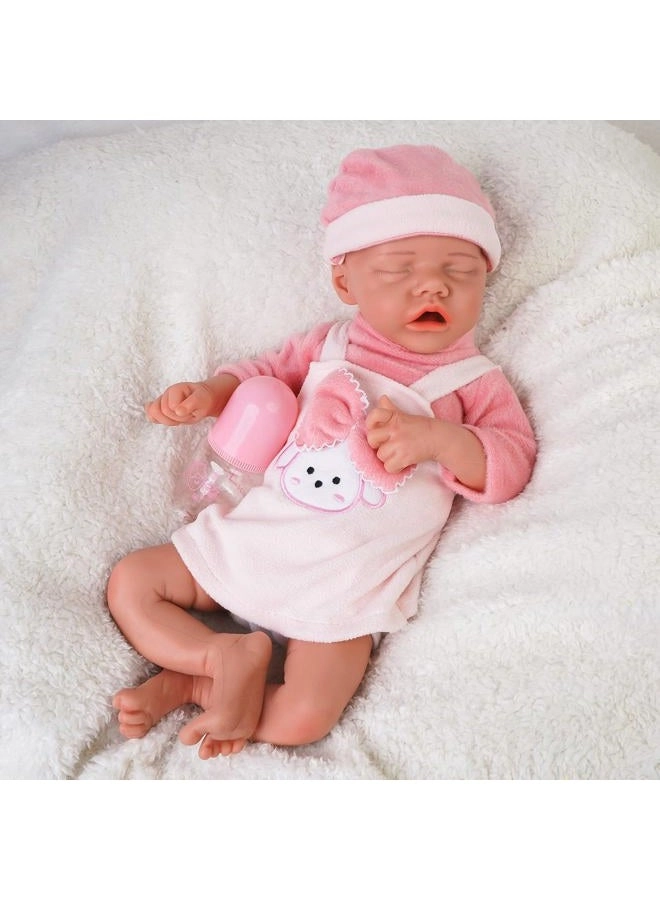 KUICEO Reborn Baby Doll - 20.1 Inch Silicone Anatomically Correct Ages 3+