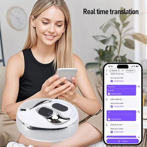 AI Translation Earbuds - 80 Languages