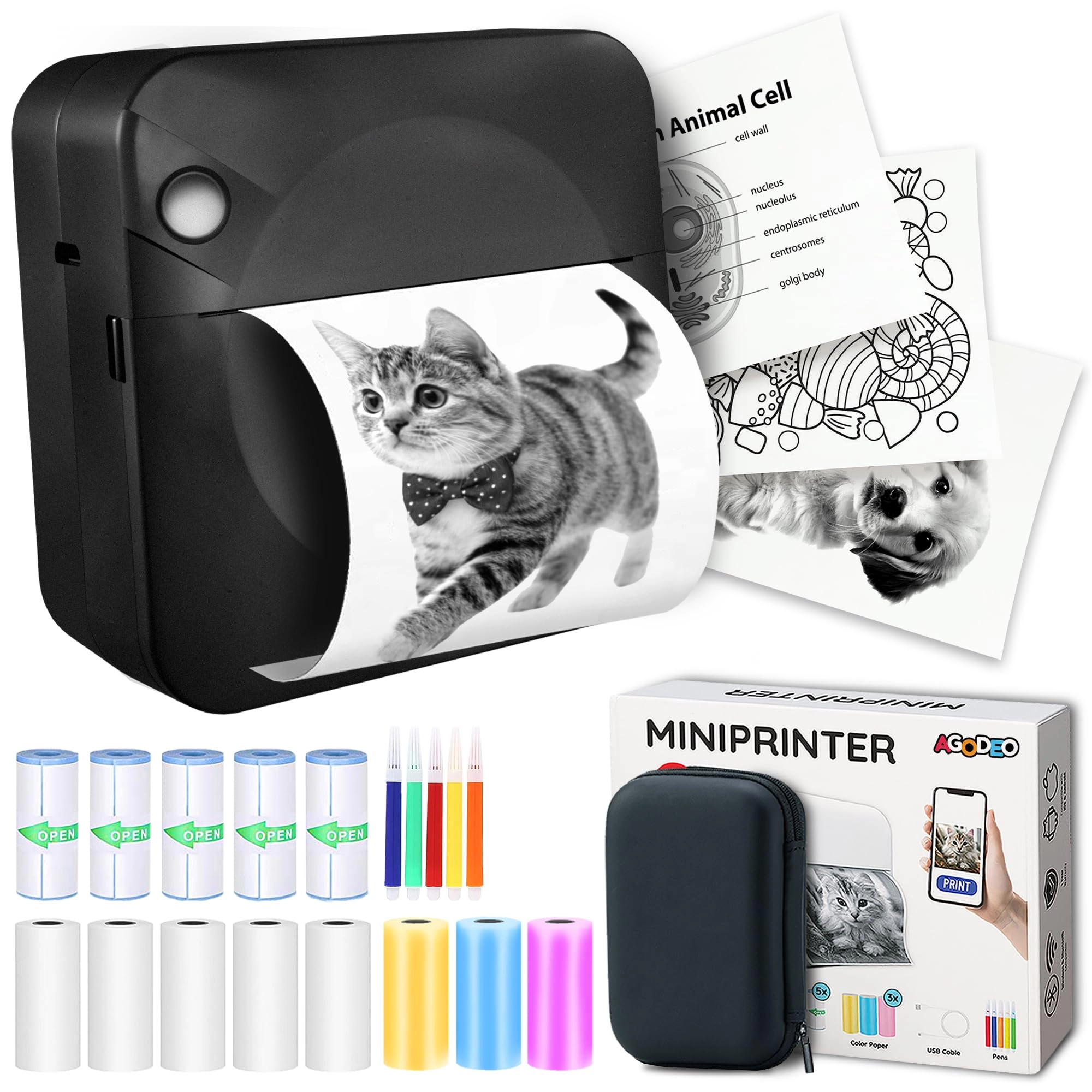 AgoDeo Mini printer - Thermal 50x5600
