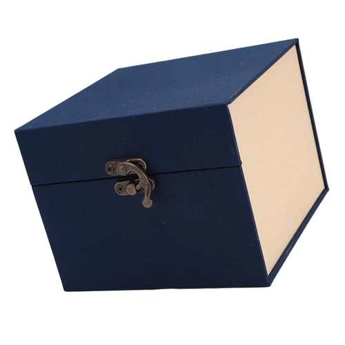 Ball Articulated Doll Head Box - 18-19.5cm Dark blue