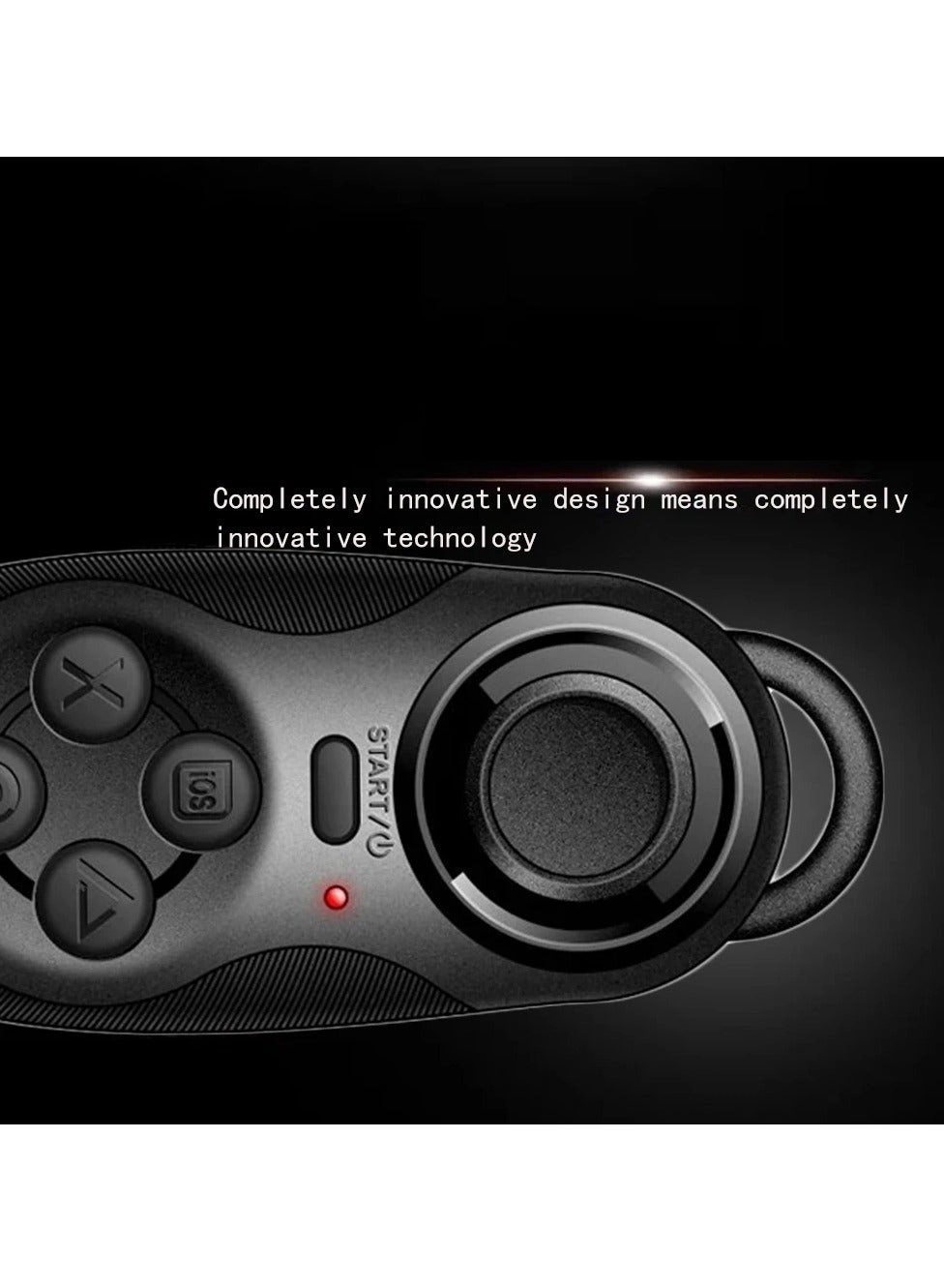 Bluetooth Remote Gamepad - Black IOS Android Smartphone PC Laptop