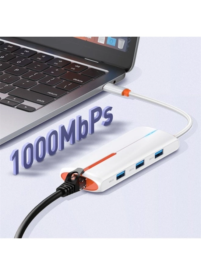 USB-C Docking Station - 100W PD 4K HDMI Gigabit Ethernet