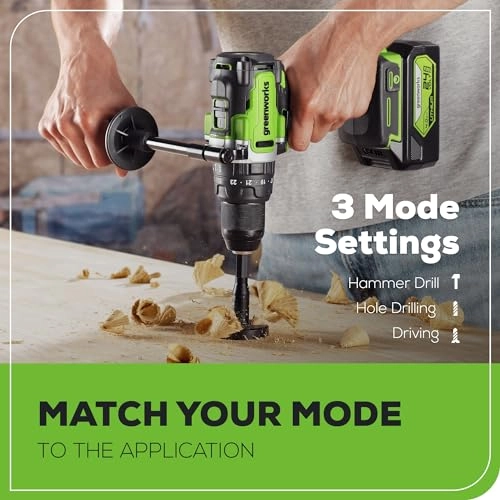 1240 in./lbs Hammer Drill