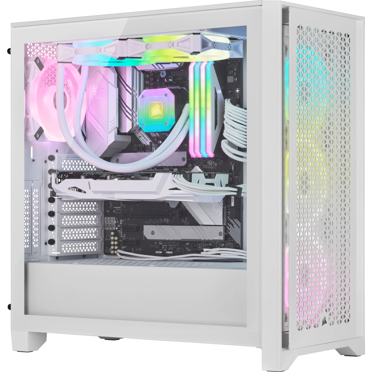 4000D Airflow - Tempered Glass Mid-Tower White